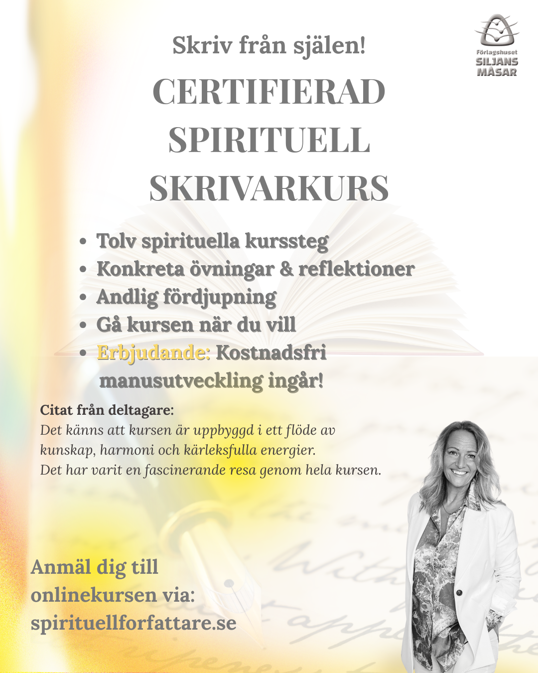 Certifierad Spirituell Skrivarkurs