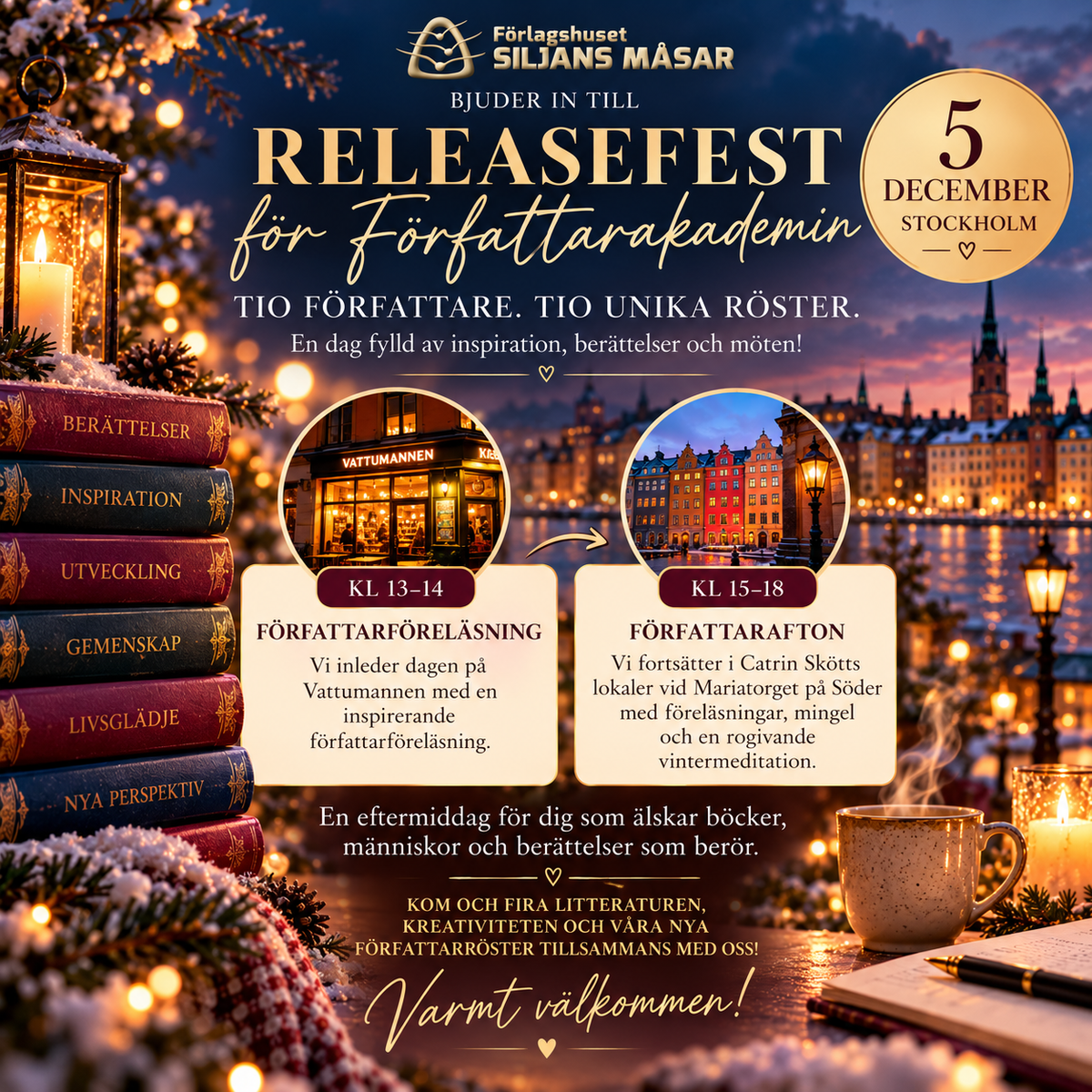 Vinterreleasefest i Stockholm