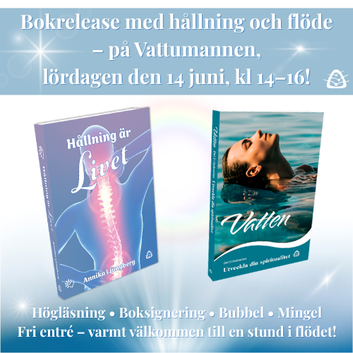 Bokrelease på Vattumannen