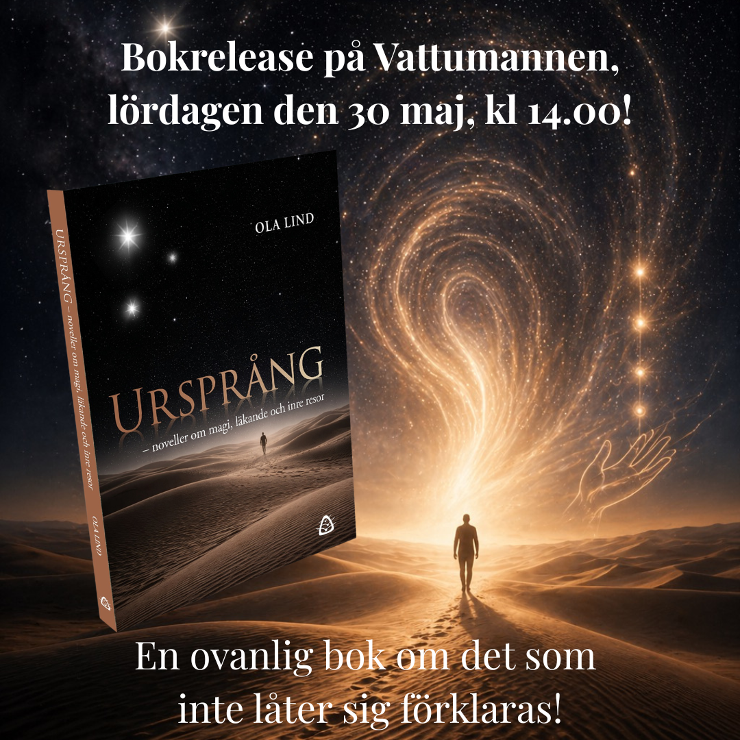 Bokrelease på Vattumannen den 30 maj!