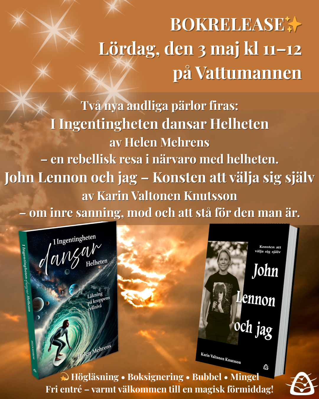 Bokrelease på Vattumannen – fylld av mod och magi!